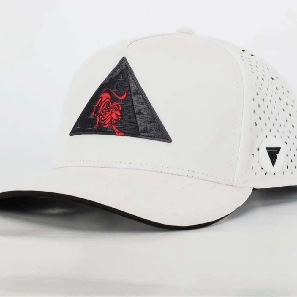 Lion Rouge Hydro AquaShield 5X LR Trucker Snapback Hat Breathable Adjustable Fit